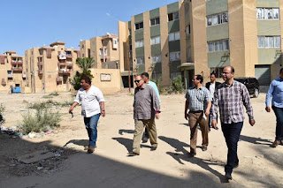 جولة ميدانية لمحافظ الفيوم بمساكن دمو الجديدة والقديمة