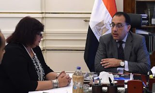 رئيس الوزراء يلتقى وزيرة الثقافة لمتابعة أنشطة الوزارة وجهودها الهادفة لبناء الإنسان المصرى