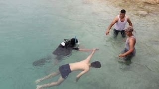 انتشال جثة طالب مات غرقًا فى نهر النيل بقنا