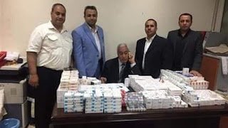 ضبط أدوية مهربة بقيمة مليون و398 ألف جنيه بمطار سوهاج الدولي