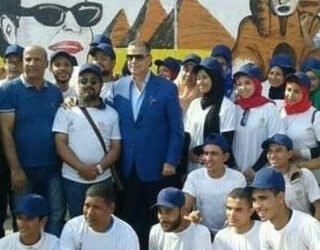 محافظ بنى سويف  يجدد الثقة لمدير عام الشباب والرياضة