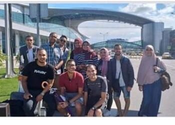 وفد طلابي من جامعة أسيوط يصل روسيا فى زيارة ثقافية و تعليمية .