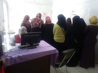 إقبال كثيف علي مبادرة الكشف عن سرطان الثدي بالفيوم