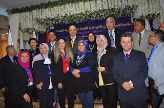 جامعة السادات تكرم  آمال  عميد كلية التربية سابقًا بجامعة الفيوم