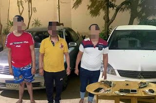 فرع البحث الجنائي يوجه ضربات قويه لاخطر تشكيل عصابي تخصص في سرقة السيارات بالمحله