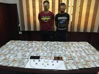 ضبط مرتكبي سرقه خزينة مصنع واعادة المسروقات بالمحله