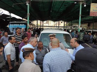 جولة تفقدية لمدير امن الفيوم علي التمركز الأمني