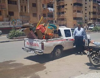 استمرار حملات رفع الإشغالات لضبط الشارع بسوهاج