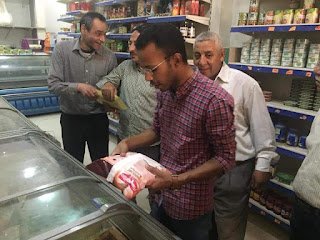 ضبط 19 محضر تمويني بمركز البلينا فى سوهاج