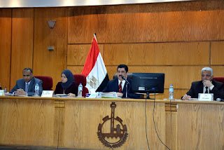 محافظ القليوبية ..يستعرض ماتم انجازه  خلال الفترة الماضية ويستمع للمشكلات خلال المجلس التنفيذي للمحافظة