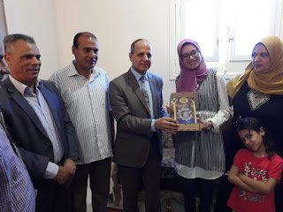 تعليم الفيوم . هبة تحصد المركز  الثاني على مستوى الجمهورية في الثانوية العامة 2019م