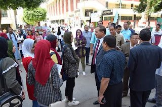 بدء التنسيق الإلكتروني للمرحلة الأولى لطلاب الثانوية بجامعة سوهاج.. (صور)