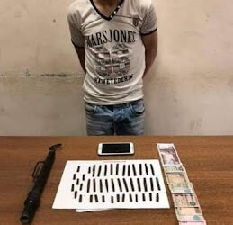ضبط عاطل بحوزته 43 قطعة حشيش وسلاح ناري بطنطا