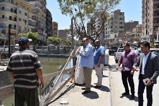 محافظ الفيوم يتفقد أعمال التطوير والتجميل بالكباري
