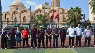 افتتاح معسكر إعداد القادة بجامعة الفيوم.. (صور)