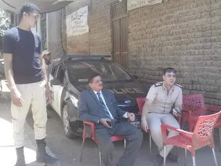 العثور على عمود أثري من الجرانيت الأحمر في سوهاج