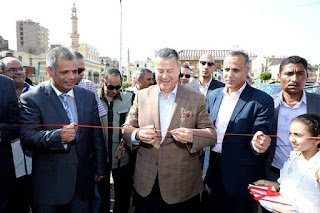 محافظ بني سويف يفتتح شادر بيع اللحوم بأسعار مخفضة بمناسبة العيد
