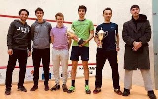 ميدان افضل عاشر  لاعب اسكواش فى الجمهورية حصد المركز الثانى فى بطولة امريكا للاسكواش...