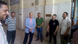 وكيل تعليم الفيوم يتفقد لجنة التقديم لمسابقة الوظائف القيادية