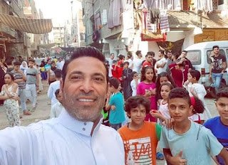 سعد الصغير يشارك جمهوره صلاة العيد بشبرا على “إنستجرام”