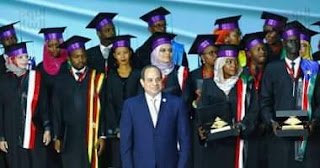 السيسي يتوجه بالشكر للشباب في اليوم العالمي لهم