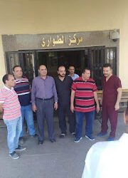 رئيس مركز الصف يكلف مدير المتابعة بزيارة مفاجئة للمستشفى المركزي