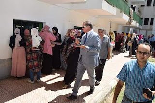 تسكين الطلاب بالمدن الجامعية إلكترونيا بجامعة سوهاج