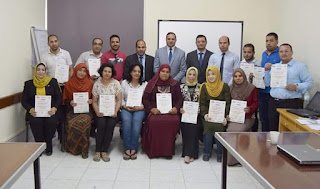 ختام دورة إعداد كوادر تدريبية متخصصة في جودة التعليم بجامعة سوهاج