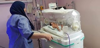 بالصور.. بدء توسيع وحدة حديثي الولادة بأطفال المنصورة