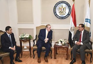 وزير البترول يستقبل رئيس الغرفة العربية الأمريكية