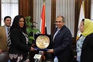 أبوستيت يبحث مع رئيسة الجمعية الوطنية التوجولية التعاون الزراعي بين البلدين