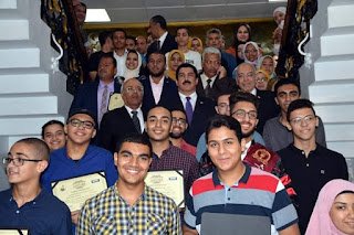 محافظ القليوبية يكرم أوائل الشهادات العامة تزامنا مع العيد القومي للمحافظة