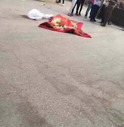 بالصور.. مصرع شخص تحت عجلات لودر بالشرقية