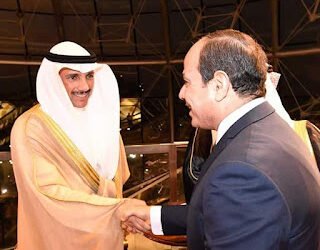 بالصور.. السيسي يصل الكويت في مستهل زيارة رسمية