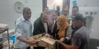 حملة مكبره علي المواد الفذائيه بقري دكرنس