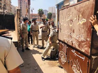 بالصور.. النمس والجزار يقودان حملة مرافق مكبرة بالمحلة