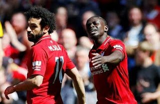 انتهاء أزمة محمد صلاح وساديو ماني