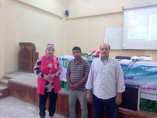فعاليات اليوم الثاني للدورة التدريبية لمطبقي المبيدات الزراعية بالفيوم
