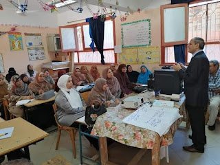 تدريب معلمي الصف الأول الابتدائي بالفيوم على مهارات تدريس الرياضيات