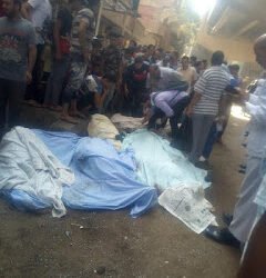 مصرع 10 أشخاص وإصابة 5 في سقوط ميكروباص من أعلى محور صفط اللبن