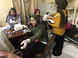 الكشف على 500 طالب جديد بجامعة سوهاج في “100 مليون صحة”