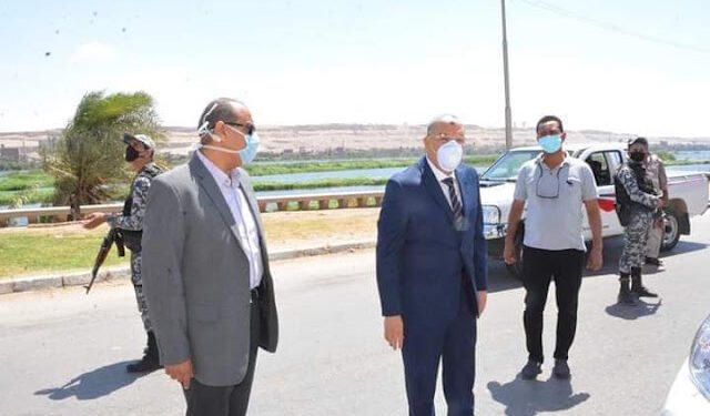 محافظ المنيا يتفقد كورنيش النيل وشوارع المدينة لمتابعة...