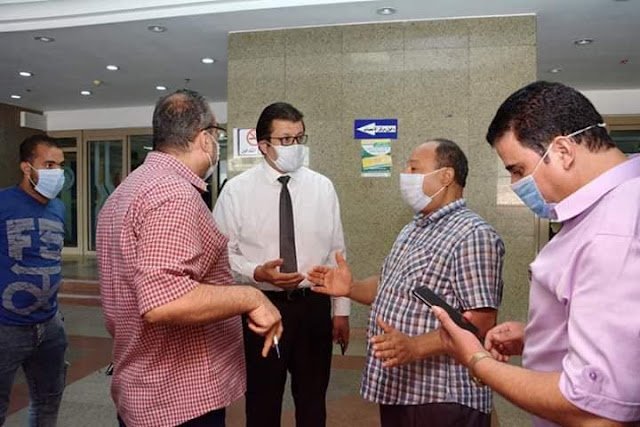 المدير التنفيذي للمستشفيات بجامعة المنصورة يتفقد سير العمل بالمراكز الطبية المتخصصة المدير التنفيذي للمستشفيات بجامعة المنصورة يتفقد سير العمل بالمراكز الطبية المتخصصة