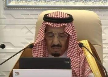 الملك سلمان بن العزيز يلقي كلمته في افتتاح قمة العشرين  أزمة كورونا غير مسبوقة