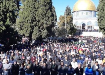 فلسطين : خطبه وصلاه الجمعه ستقام فى العراء