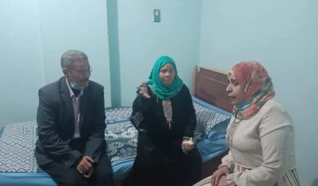 نقل الحاجة سمرة المصابة في حادث قطاري سوهاج...