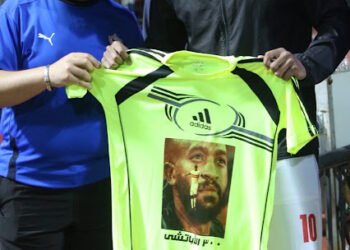 أكاديمية الإسكندرية تحتفل برقم شيكابالا
