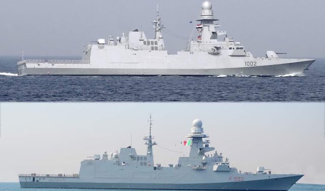القوات البحرية المصرية والإيطالية تنفذان تدريباً بحرياً عابراً...
