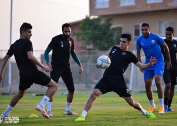 مران الزمالك..فقرة ترفيهية للاعبين