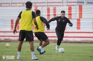 مران الزمالك | فقرة ترفيهيه للاعبين